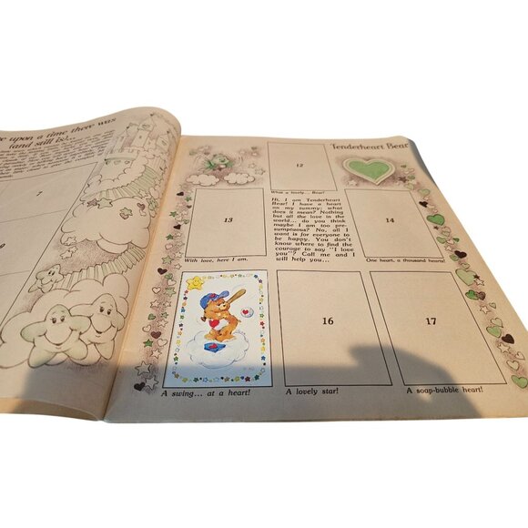 Care Bears Panini Figurine Edition Sticker Album Book Vintage 1985 11 Stickers - Picture 9 of 16